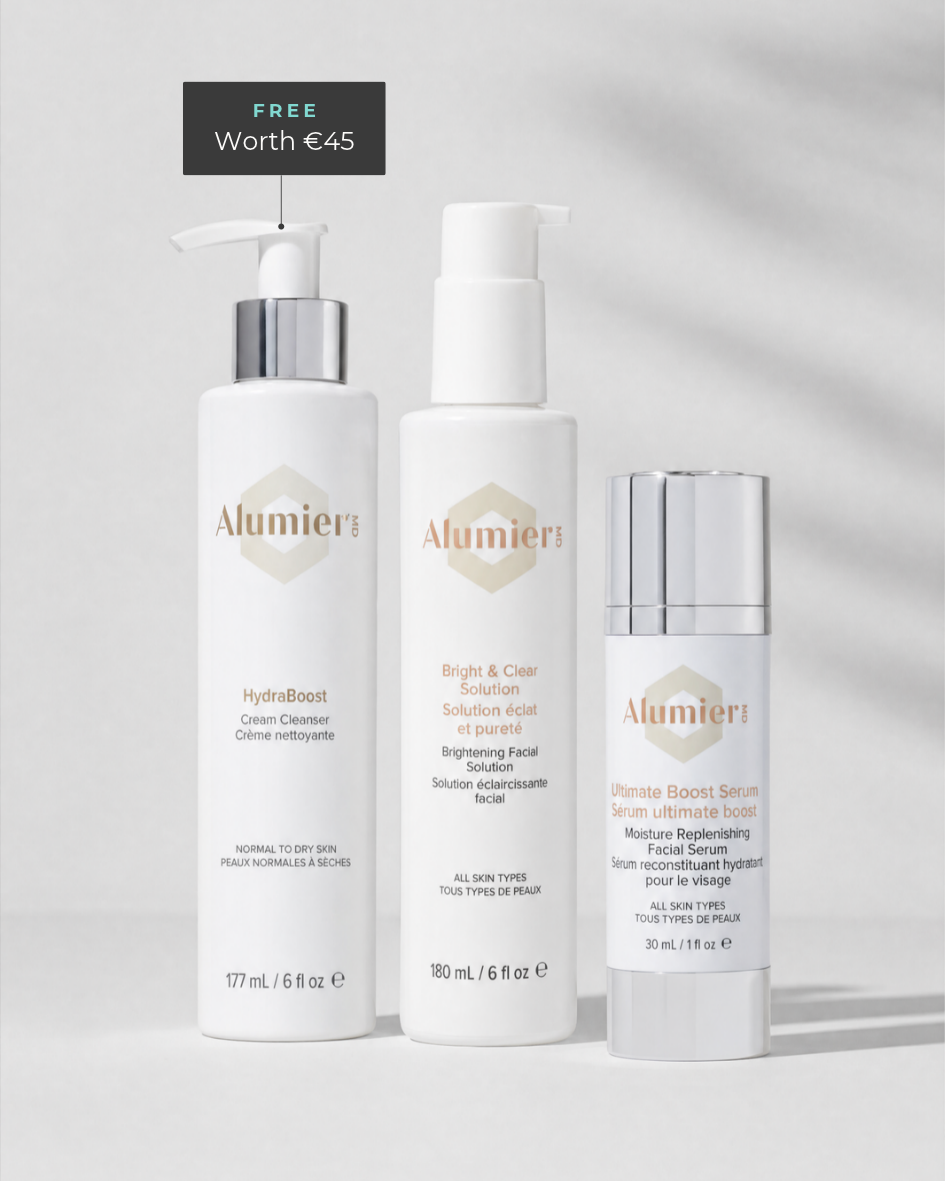 AlumierMD Refine & Glow Routine - Free Cleanser of Choice
