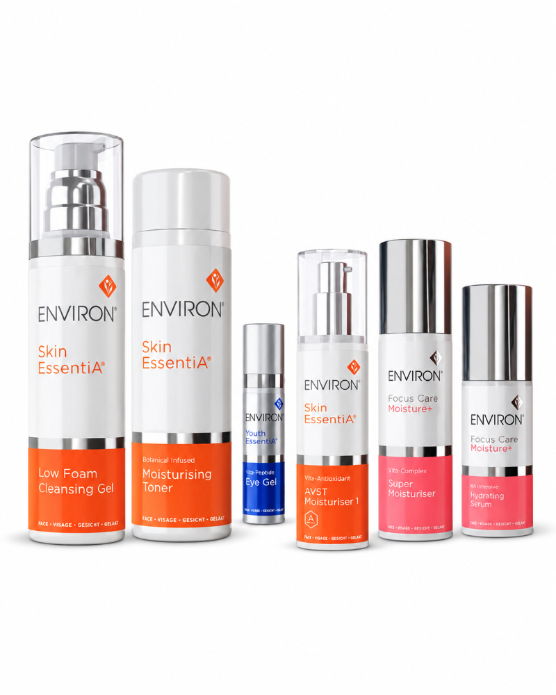 Environ Deluxe Edition Skin Essential Sequence Box Set - with Low Foam Cleansing Gel