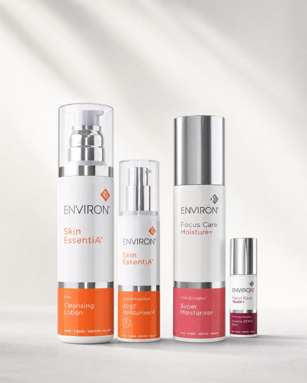 Environ Cleanse, Renew, Hydrate Bundle (Supersize Super Moisturiser & Discovery Size Avance Elixir))