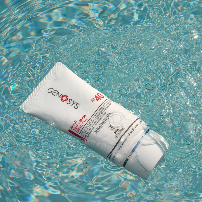 Genosys Multi Sun Cream SPF40 PA+++ – Broad Spectrum Hydrating Sunscreen