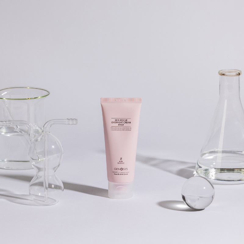 Genosys Skin Rescue Overnight Cream Mask – Oxygen & Ceramide Overnight Repair Mask