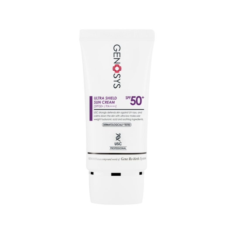 Genosys Ultra Shield Sun Cream SPF50+ PA++++ – High Protection Broad Spectrum Sunscreen
