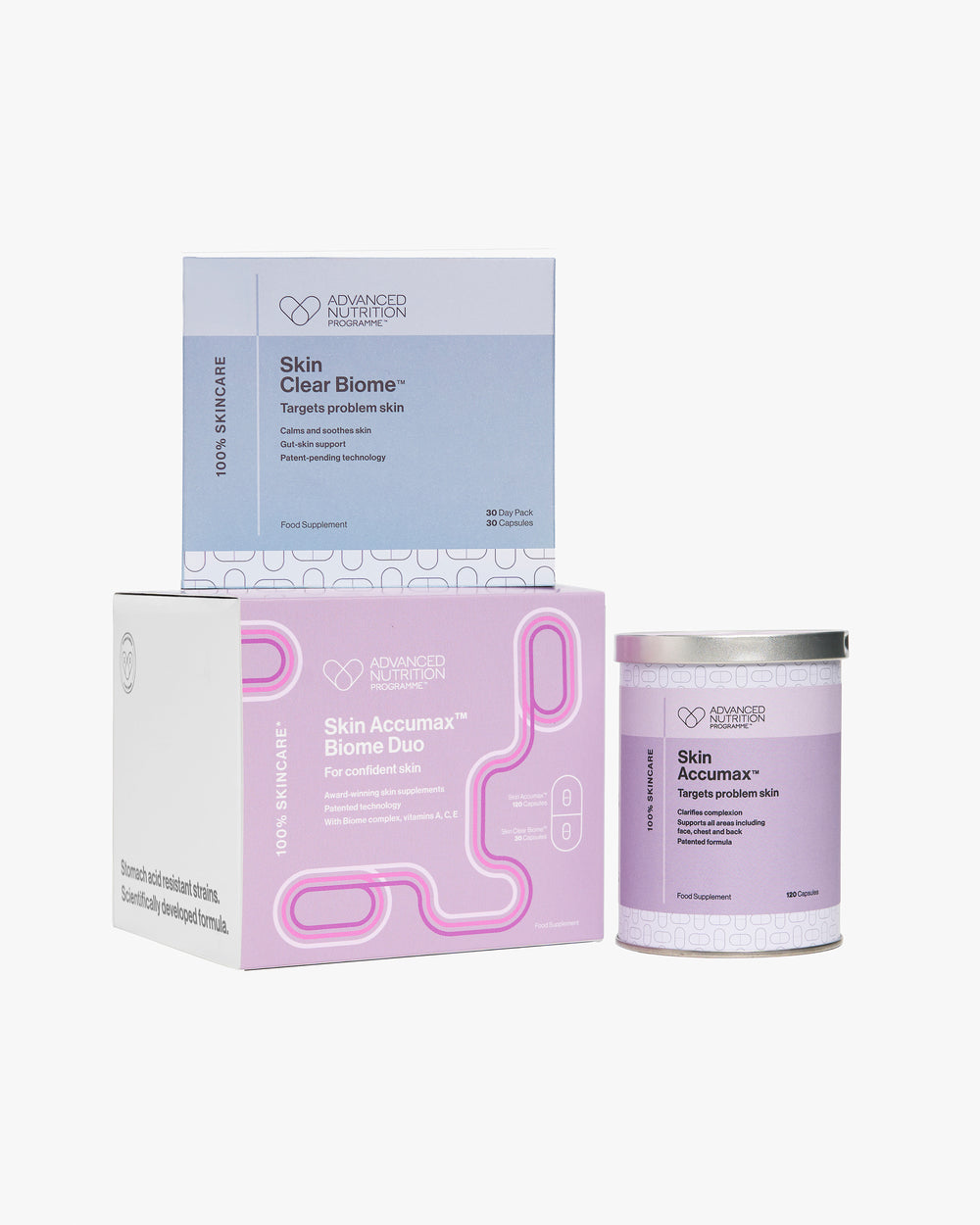 Advanced Nutrition Programme Skin Accumax Biome Duo - For Problem Skin