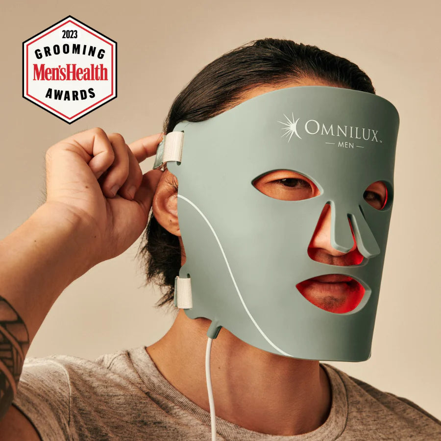 Omnilux Mens LED Red Light Therapy Mask