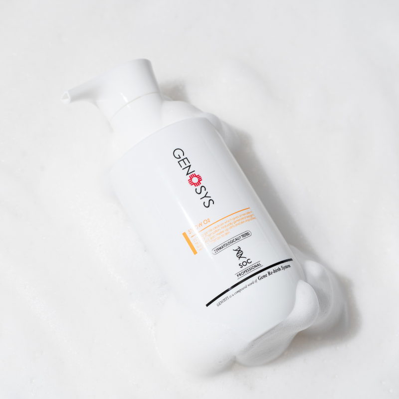 Genosys Snow O2 Foaming Cleanser – Oxygenating Bubble Cleanser for Deep Pore Cleansing