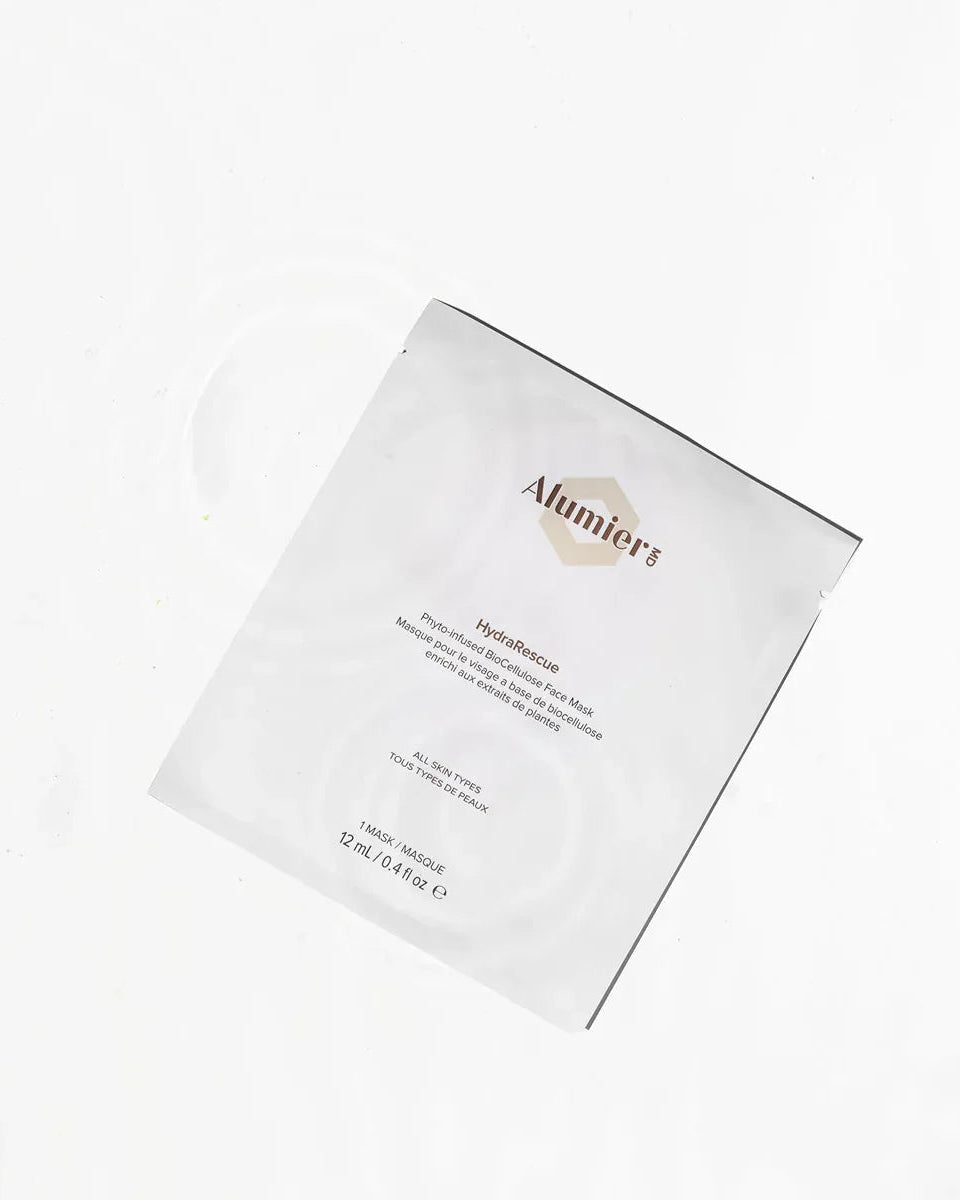AlumierMD HydraRescue Biocellulose Face Mask - 4 Pack