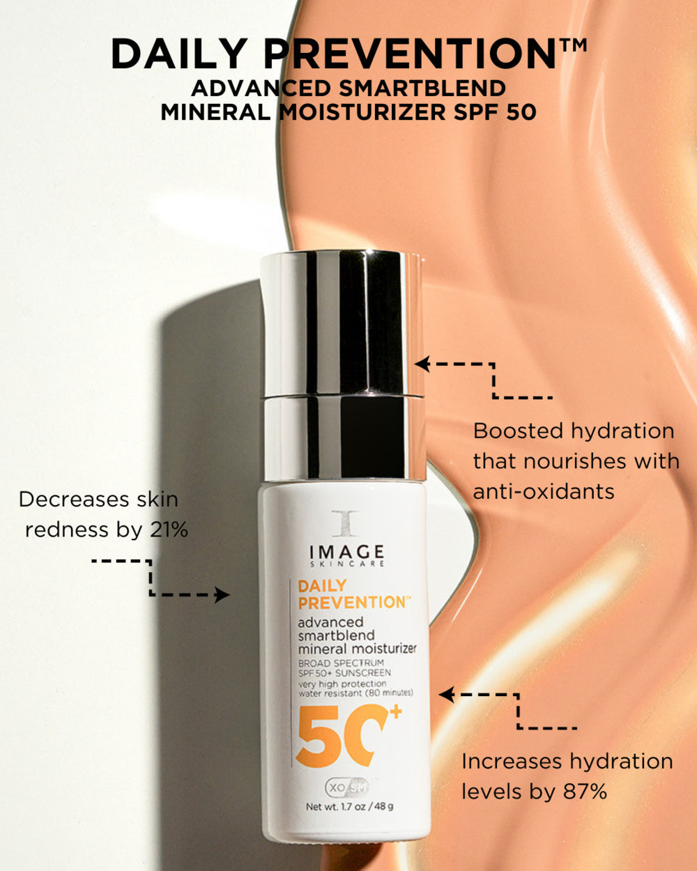Image Skincare DAILY PREVENTION Advanced Smartblend Mineral Moisturiser SPF 50+