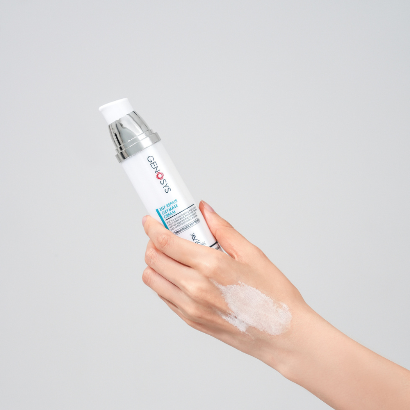 Genosys EGF Oxymask Cream – Oxygenating Brightening Cream Mask