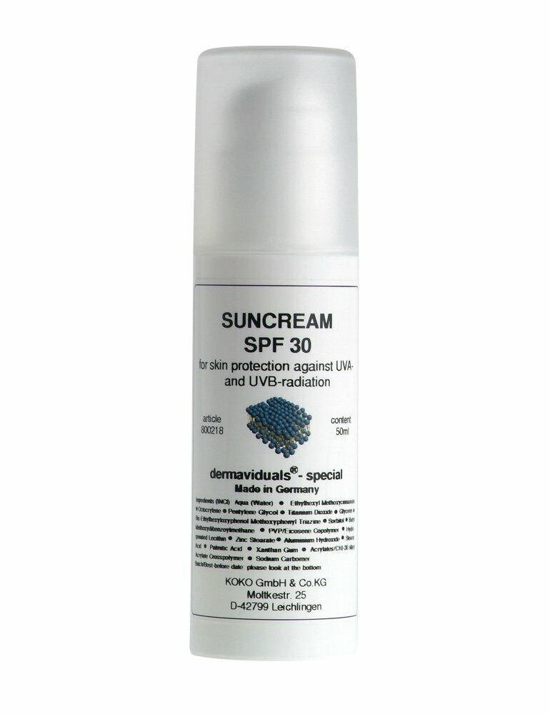 Dermaviduals Suncream SPF 30