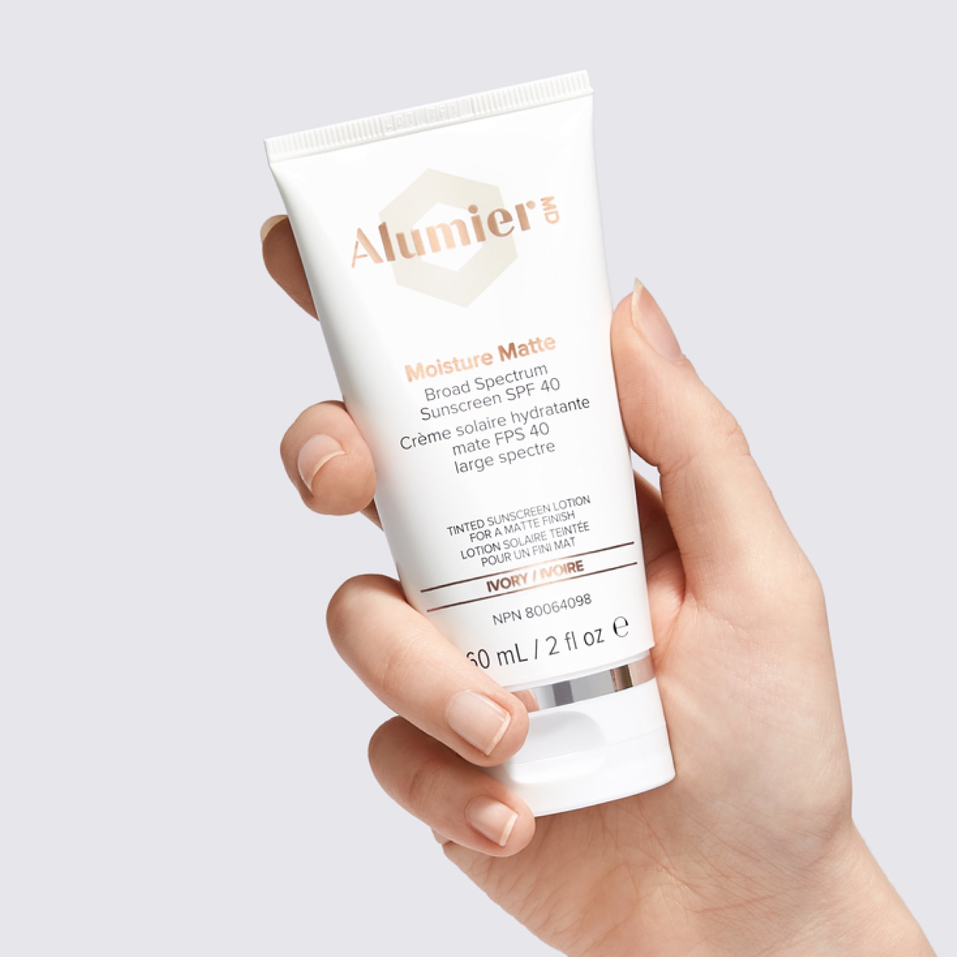 Alumier Moisture Matte Broad Spectrum Tinted SPF 40 (Multiple Shades)