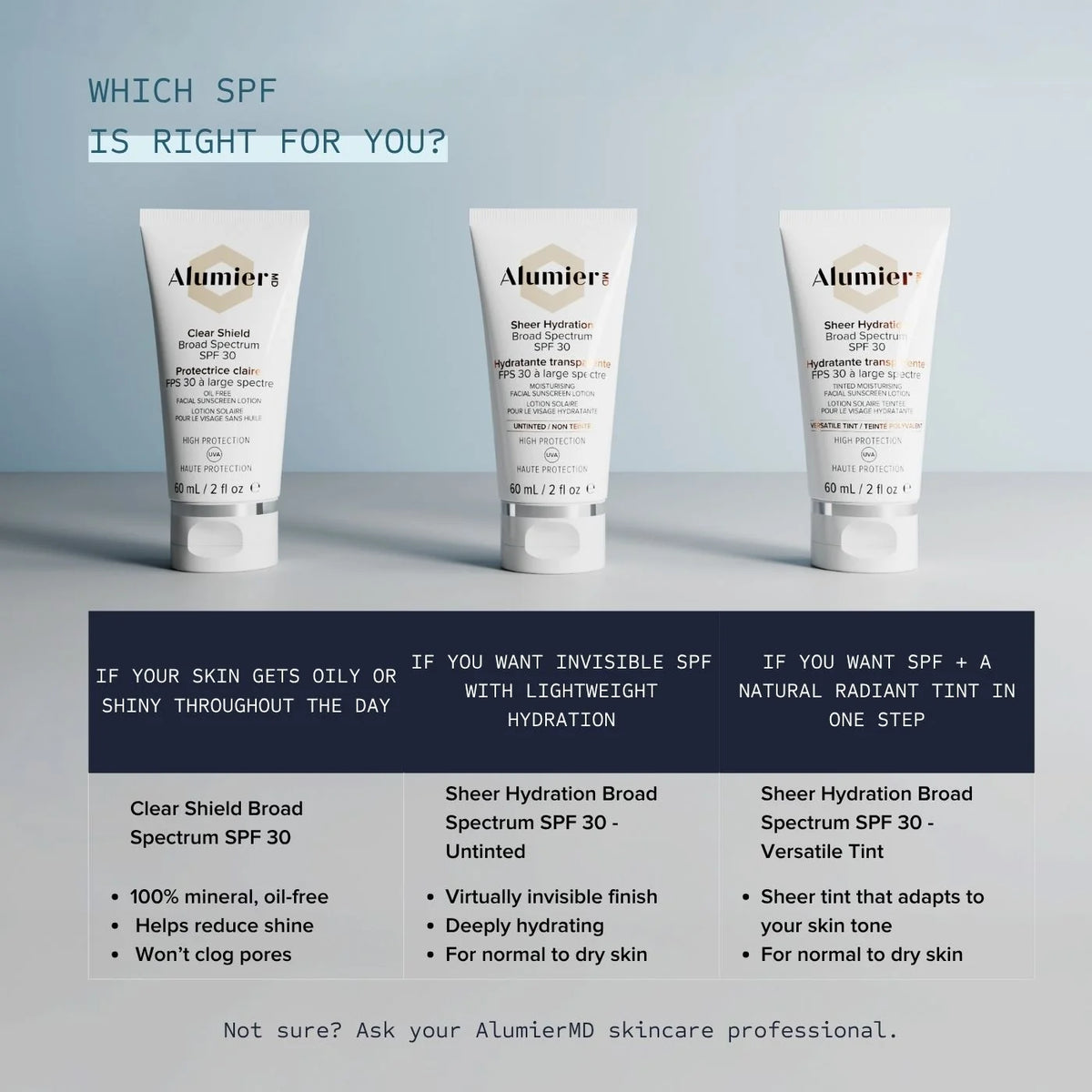 AlumierMD Clear Shield Broad Spectrum SPF 30 - SPF For Oily & Sensitive Skin Types